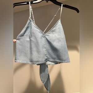 LIBBY STORY Halter Tank Top 100% Tencel Size Medium